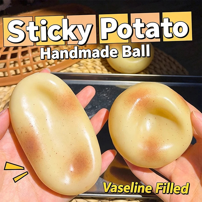Squishy Potato Stress Ball with Slow-Rising Soft Texture