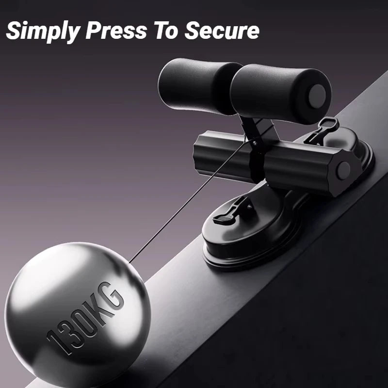 Adjustable Abdominal Sit-Up Assist with Suction Cups