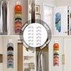 Wall-Mounted Cap Rack for Hat Storage and Organization