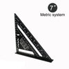 7-Inch Aluminum Alloy Triangle Speed Square Ruler