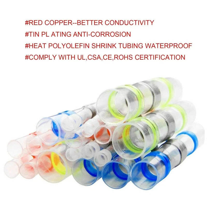 Waterproof Solder Seal Wire Connectors Kit