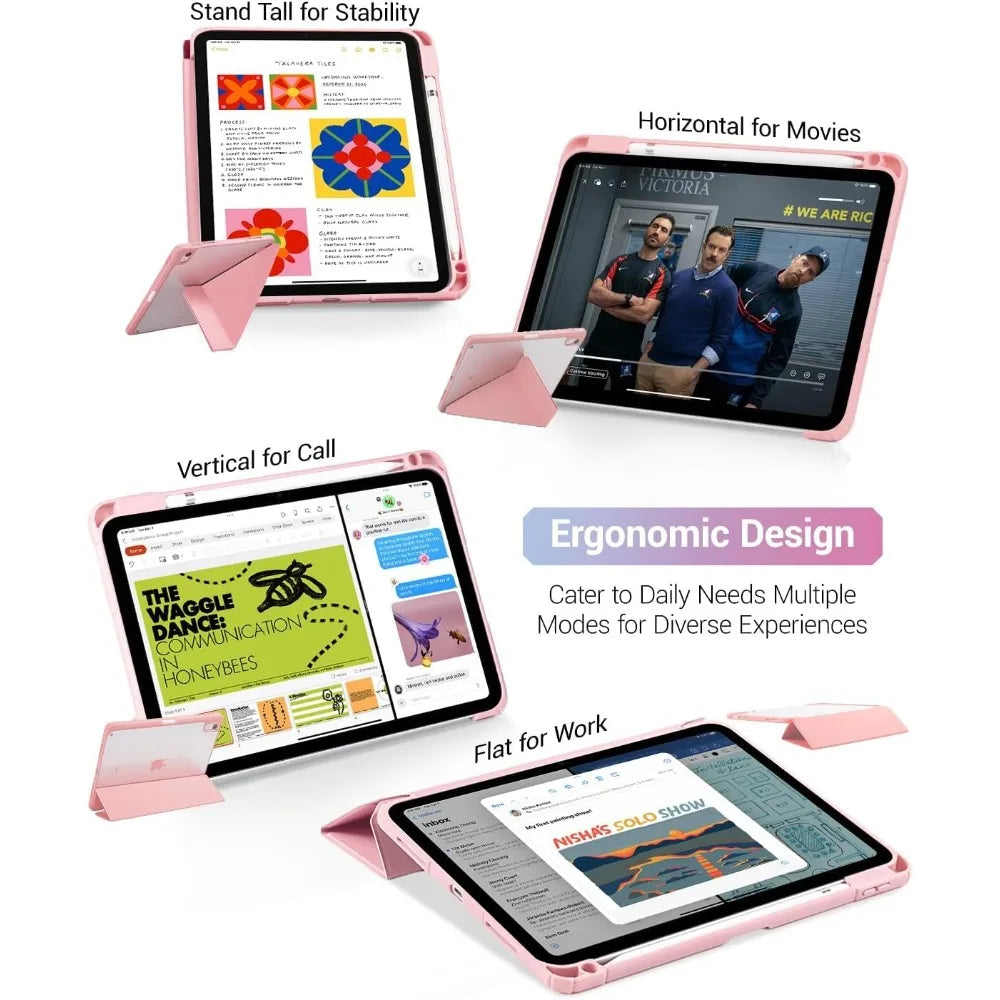 Magnetic Foldable Stand Case for iPad with Auto Wake/Sleep