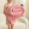 Plush Coral Fleece Blanket – Soft & Warm Throw for Bed, Sofa & Travel