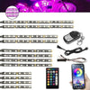 RGB Motorcycle Under-Glow LED Light Kit with Remote