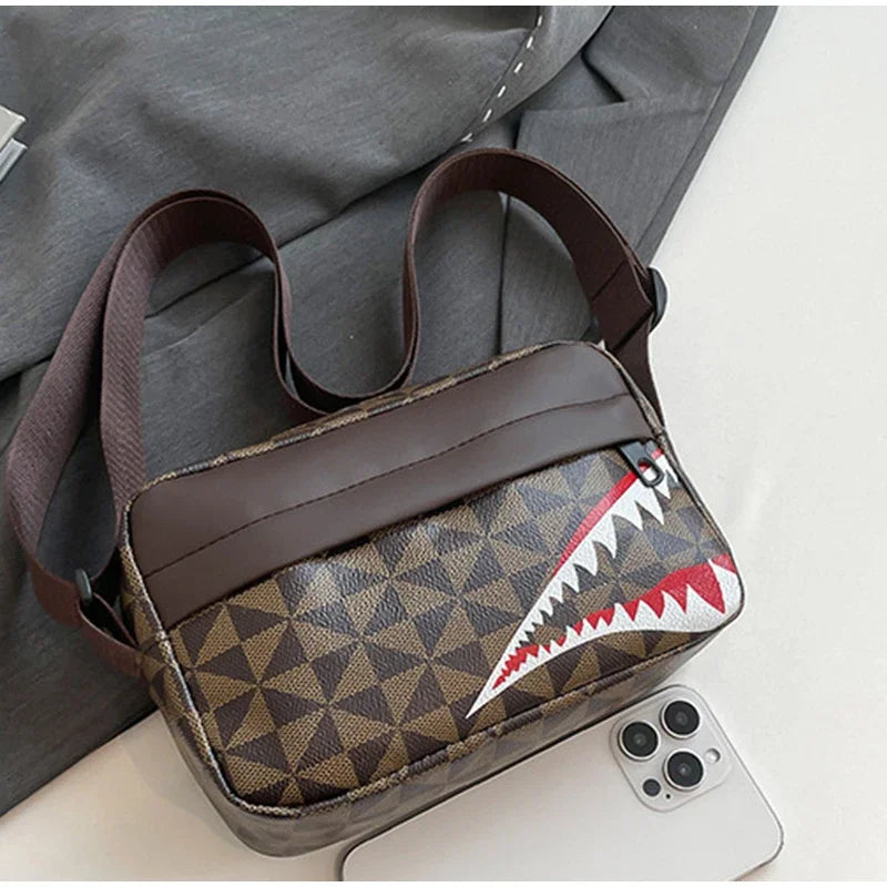 Creative Shark Mouth Crossbody Phone Bag