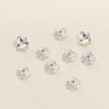 Decorative Flower Bead Caps for Jewelry Making – 50 Pack