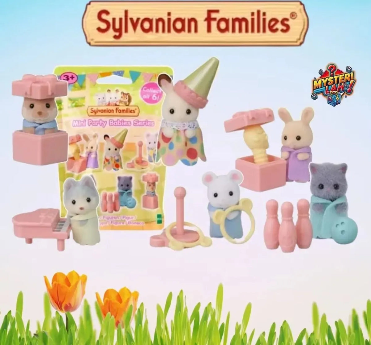 Sylvanian Families Kitchen Play Set with Miniature Food Accessories