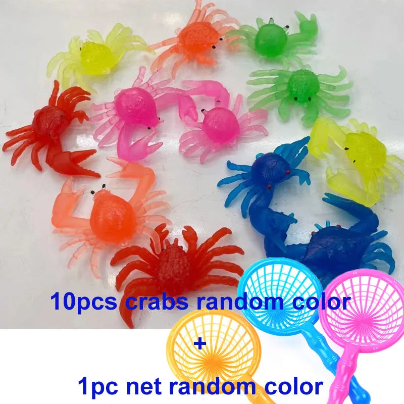 Adorable Kawaii Floating Goldfish Bath Toys - Set of 10