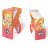 A box of My Little Pony Friendship Eternal Radiant Moon Gilded Card Pack featuring a pony character.