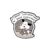 Cute Opossum Enamel Pin