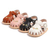 Embroidered Floral Baby Girl Sandals – Soft Sole, Lightweight & Breathable