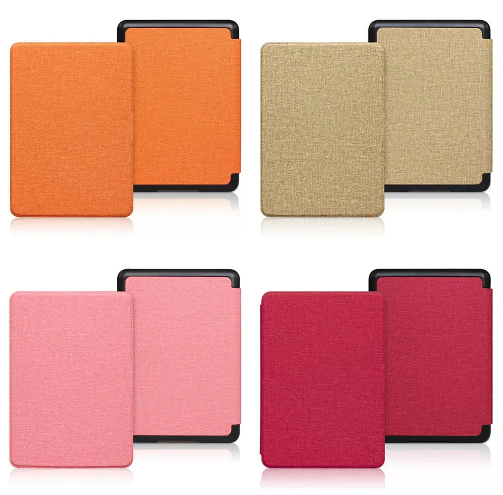 Premium Leather Case for Kindle Paperwhite (2024) with Hand Strap & Auto Sleep/Wake