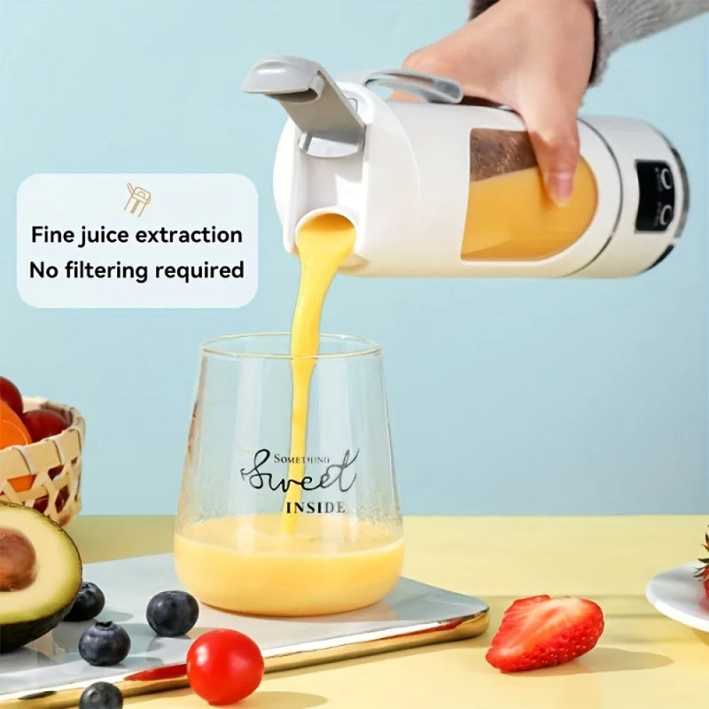 Portable USB Rechargeable Mini Blender with Digital Display