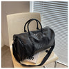 Crocodile Grain Large Capacity Travel Duffle Bag