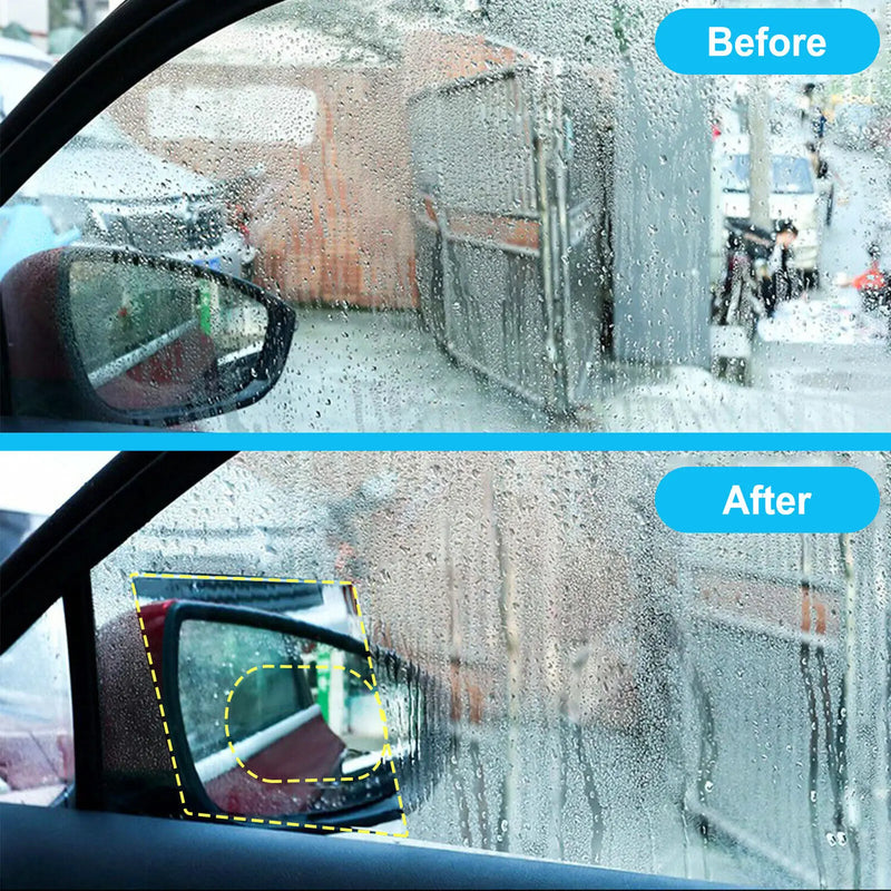 Car Rearview Mirror Film - Anti-Fog & Rainproof