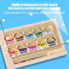 Magnetic Color & Number Maze Activity Board