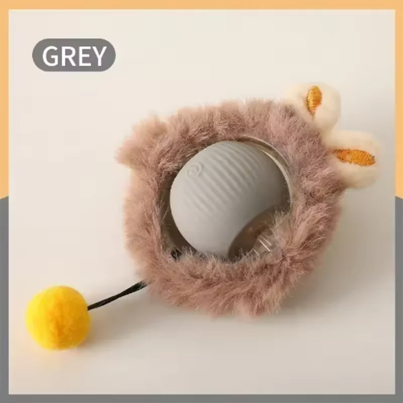 Juguete Inteligente para Gatos con Ruedas y Evitación de Obstáculos