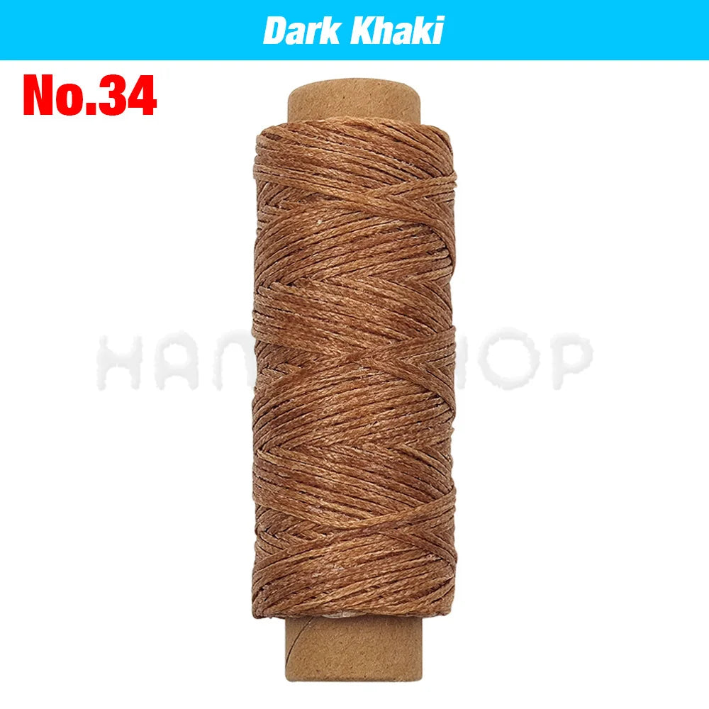 Flat Waxed Polyester Thread for Leathercraft and Sewing