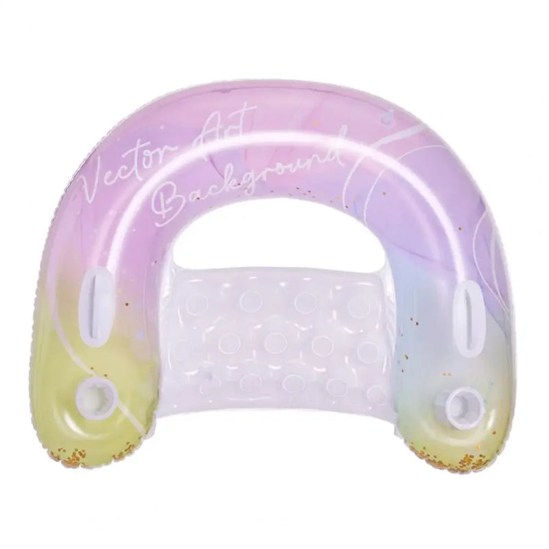 U-Shaped Inflatable Pool Lounger