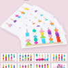 Montessori Wooden Color & Shape Matching Puzzle for Toddlers