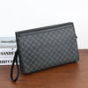 Men's PU Leather Tablet Clutch Bag with Zipper