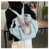 Versatile Nylon Shoulder Bag with Large Capacity