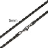 Stainless Steel Rope Chain Necklace