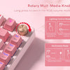 VK75 Wired Mechanical Gaming Keyboard with Hot-Swap Switches and Control Knob