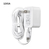 Universal 12V/24V AC-DC Power Adapter with 8 Interchangeable Tips