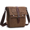 Vintage Canvas Messenger Bag for Men – Retro Crossbody Shoulder Bag