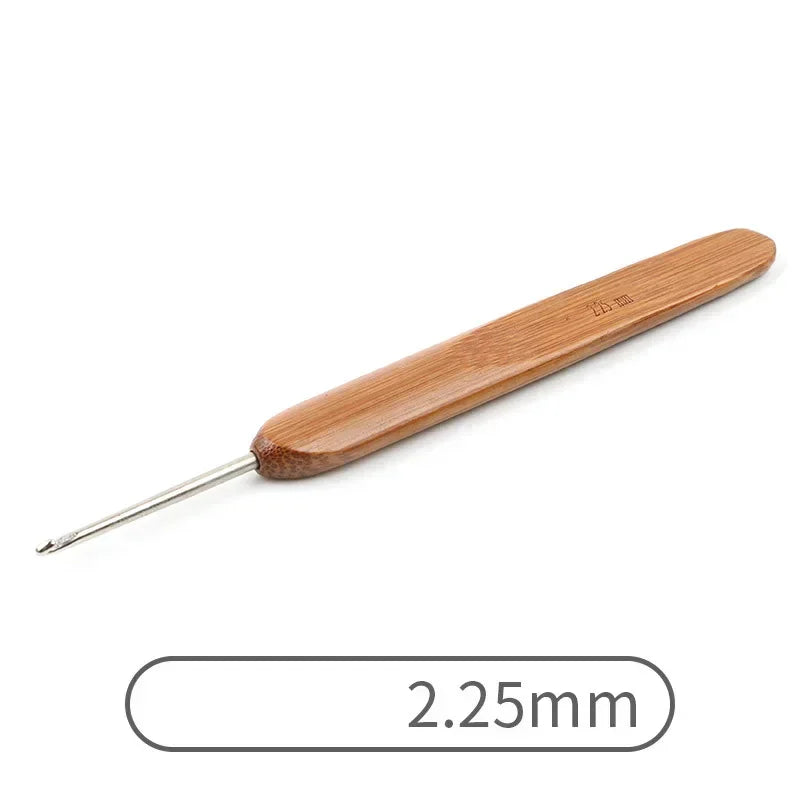 Bamboo Handle Crochet Hooks Set (0.5mm–6.0mm)
