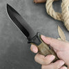 Full Tang Fixed Blade Knife with Ergonomic Rubber Handle