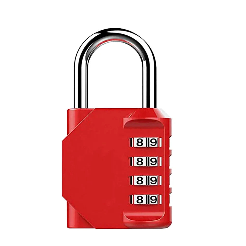Resettable 4-Digit Combination Padlock