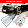 Clear plastic side marker housing for Dodge Charger headlights and turn signals