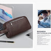 Men's PU Leather Casual Crossbody Clutch Bag