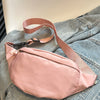 Adjustable Nylon Waist Bag for Travel, Workout & Daily Use