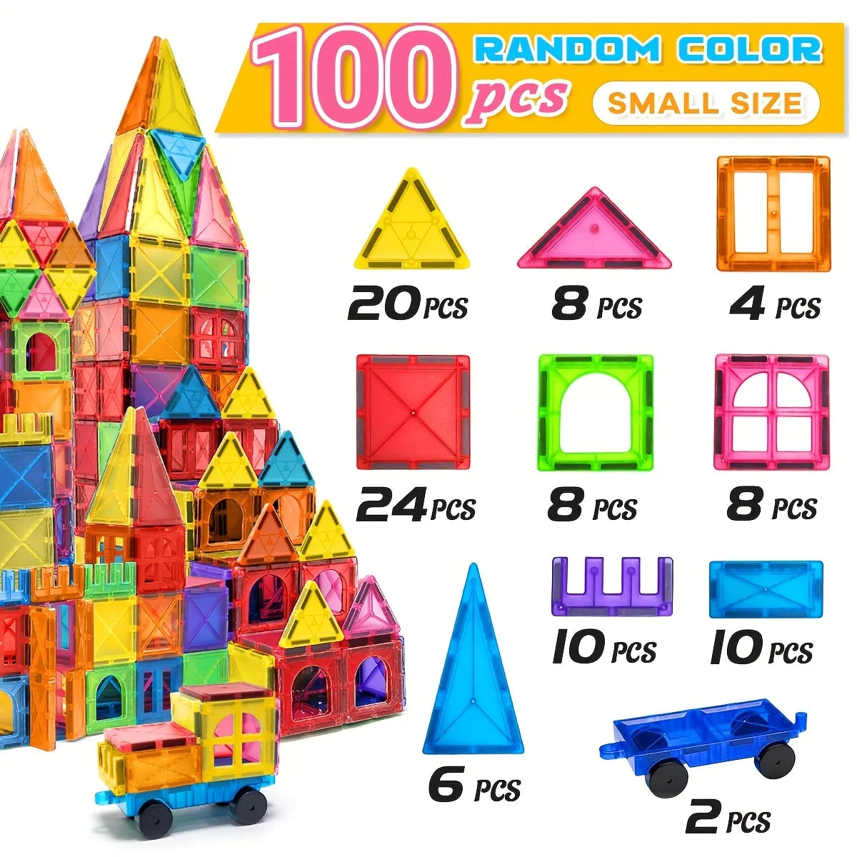 Magnetic Building Blocks for Creative 3D Play