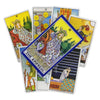 A collection of tarot cards featuring the Empress card and other Major Arcana cards.