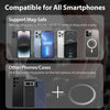 Magnetic Gym Phone Mount for Hands-Free Workout Videos