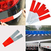 Red and White Reflective Safety Tape for Vehicles and Trailers (10-Pack)