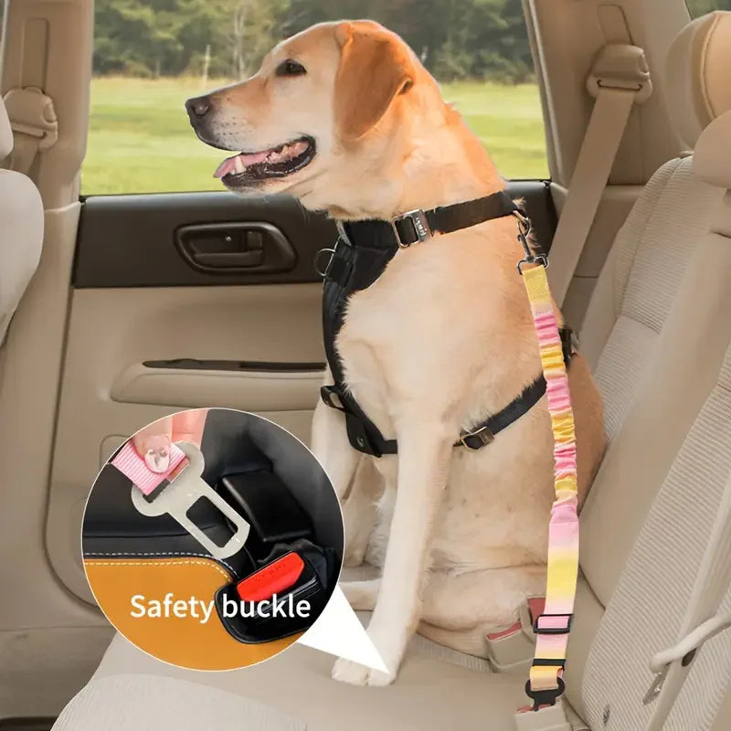 Verstellbarer Hundegurt für das Auto