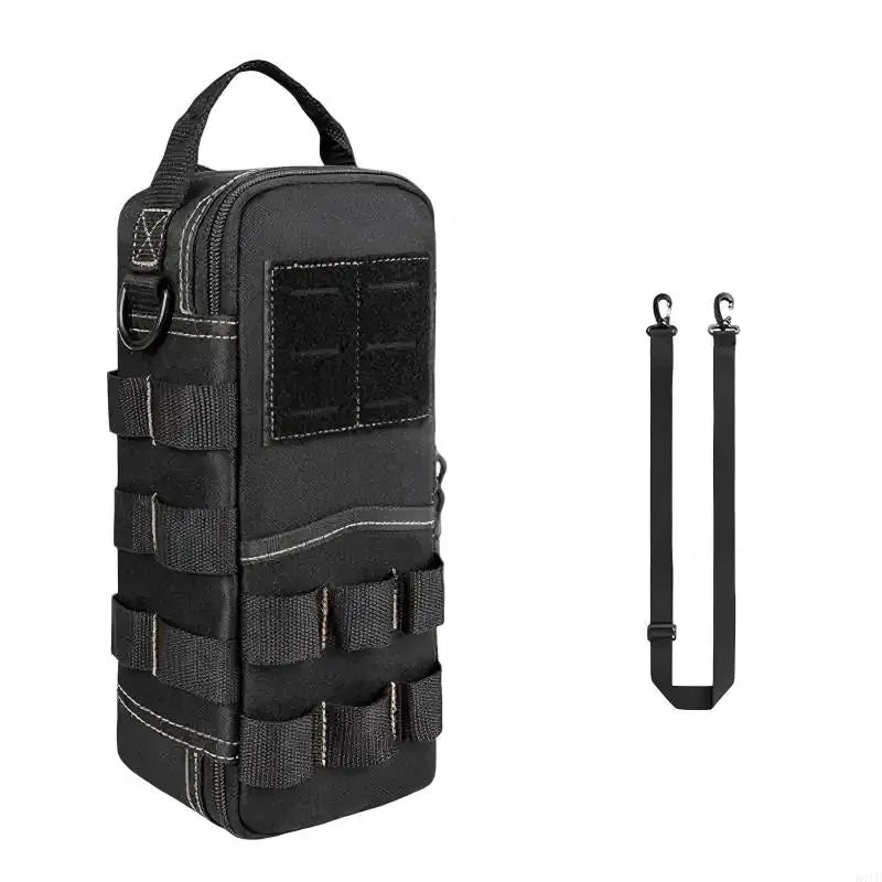 Compact Tactical Tool Pouch with Adjustable Shoulder Strap