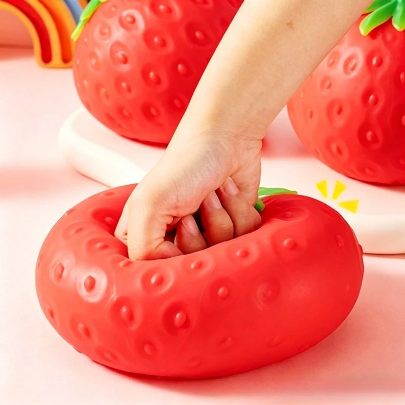 Extra Large Slow-Rising Squishy Strawberry Toy