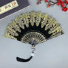 Elegant Hanfu Folding Fan for Dance, Parties & Home Decor