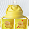 Baby Training Cup with Straw and Easy-Grip Handles