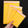 Kraft Bubble Mailers with Self-Sealing Adhesive