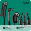 Right-Angle Drill Bit Adapter Set with Universal Sockets