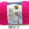 Milk Cotton Crochet Yarn – Soft, Durable Knitting Thread in 91 Colors