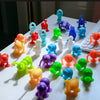 Soft Silicone Animal Building Blocks with Suction Cups