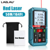 Laser Distance Meter with Backlit Display and 150m Range